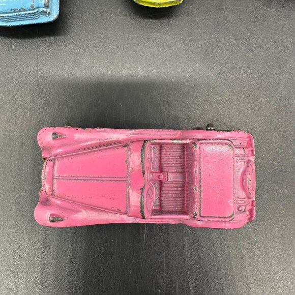 Vintage Tootsietoy Die Cast Metal Cars Lot Of 11 Multicolor Toy Collectible Set - Picture 10 of 14